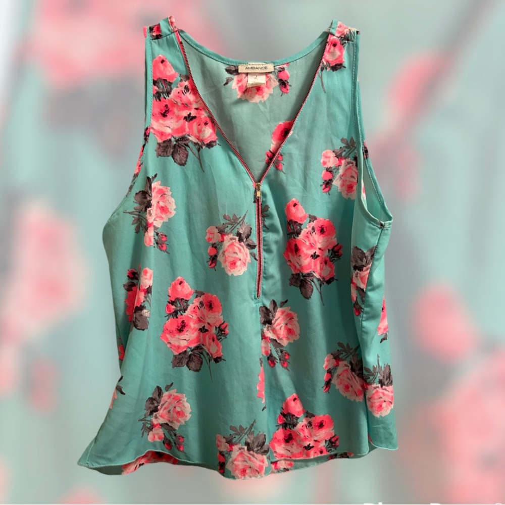 Ambiance Zip Top. XL.